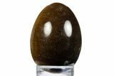 Polished Tiger's Eye Egg - South Africa #312693-1